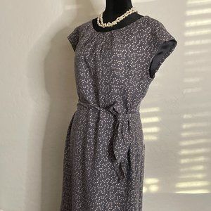 POLKADOT BODEN LAVENDAR DRESS